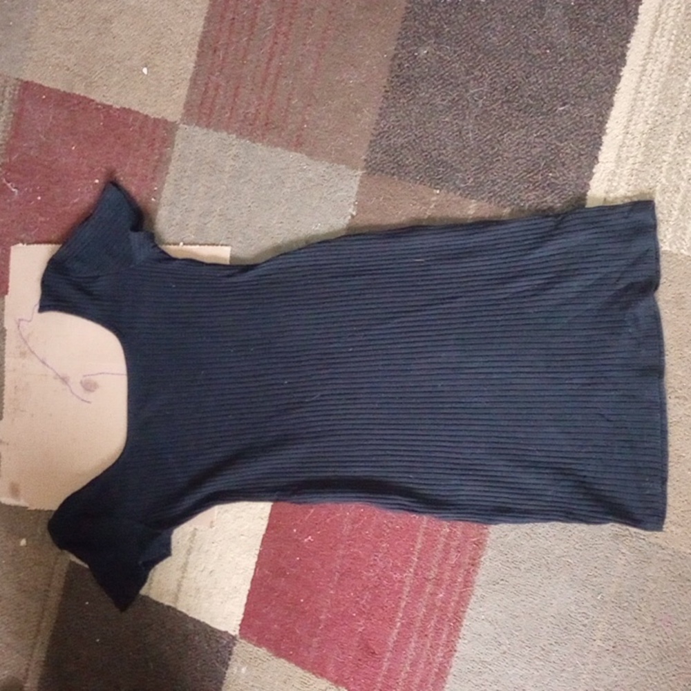 Black soft cloth Dress